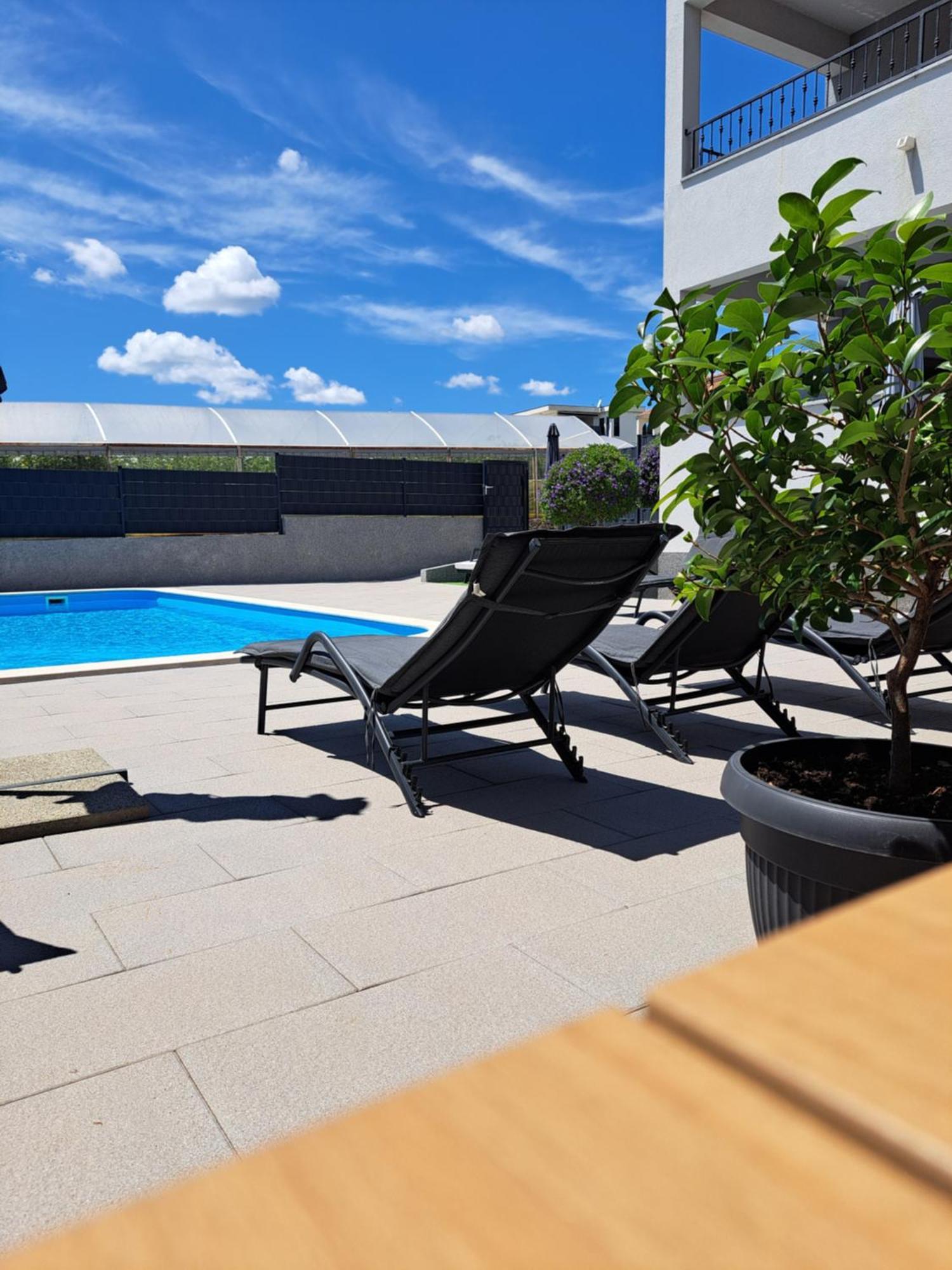 Villa Apartment Aa 2 Trogir Bagian luar foto